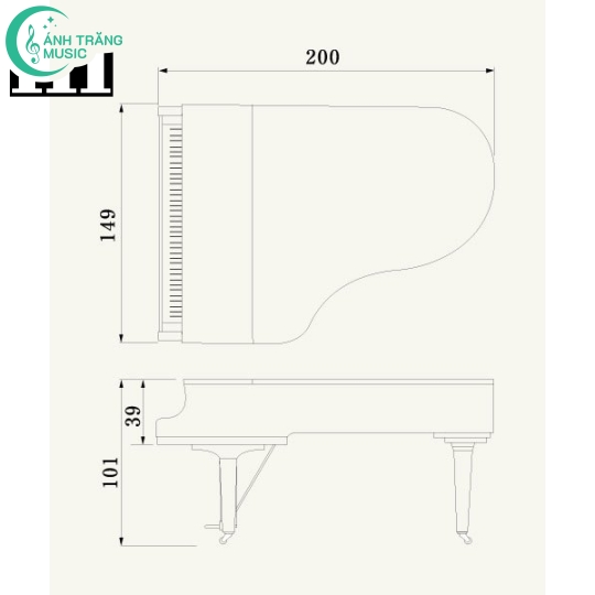 Đàn Yamaha Grand New Piano CX5