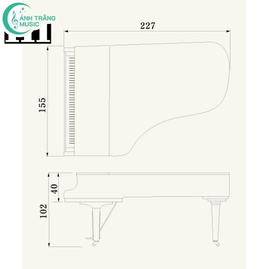 Đàn Yamaha Grand New Piano C7X
